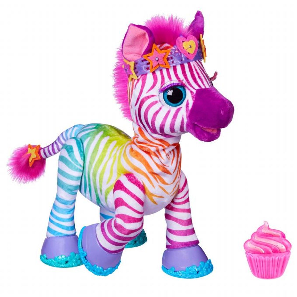 Fur Real Zenya My Rainbow Zebra