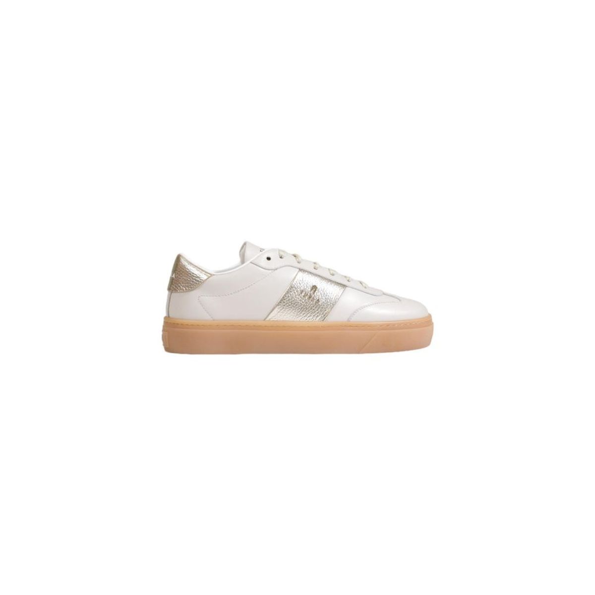 Furla Gray Leather Sneakers