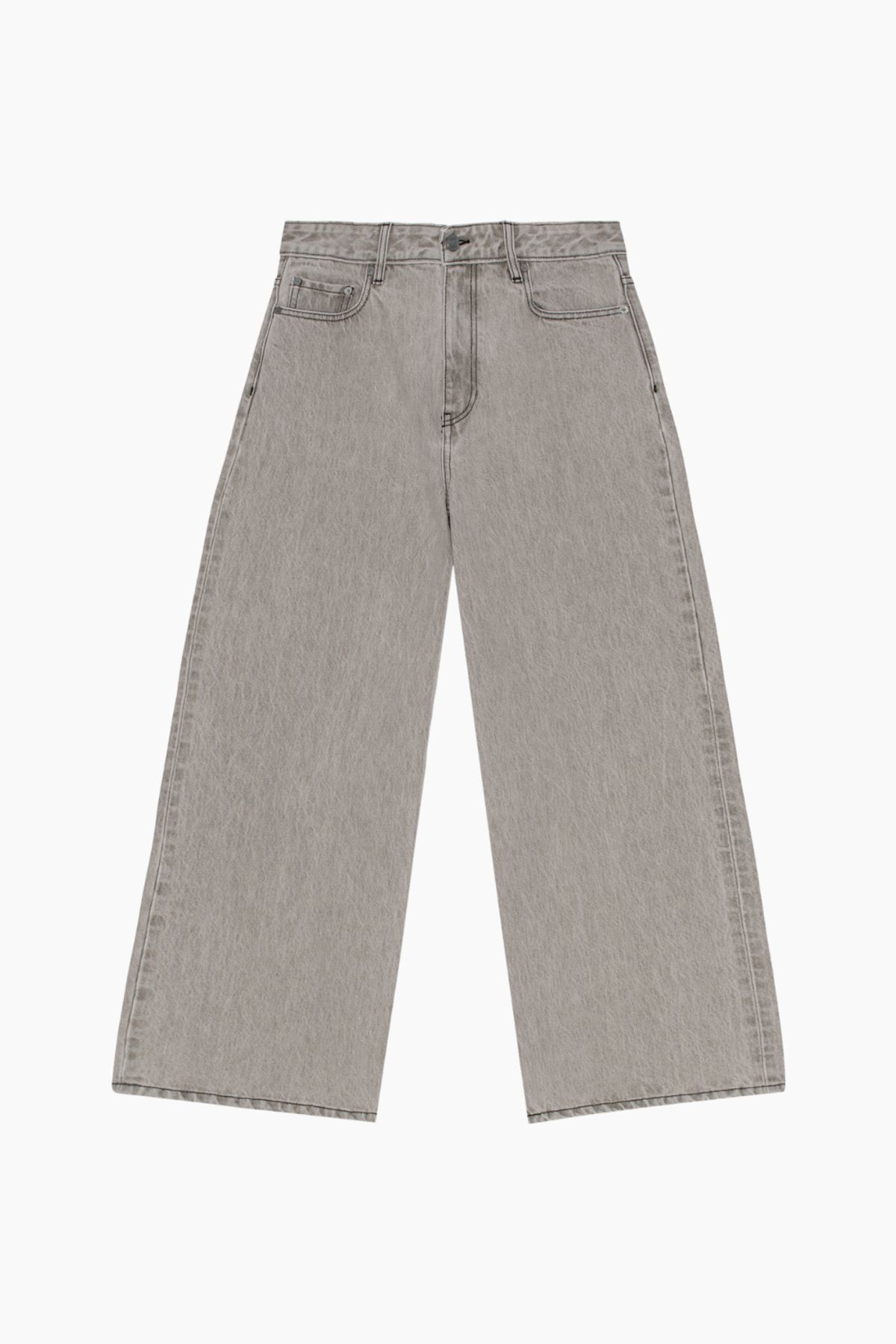 Future Denim Wide Jeans J1549 - Gray Quill - GANNI - Grå 25