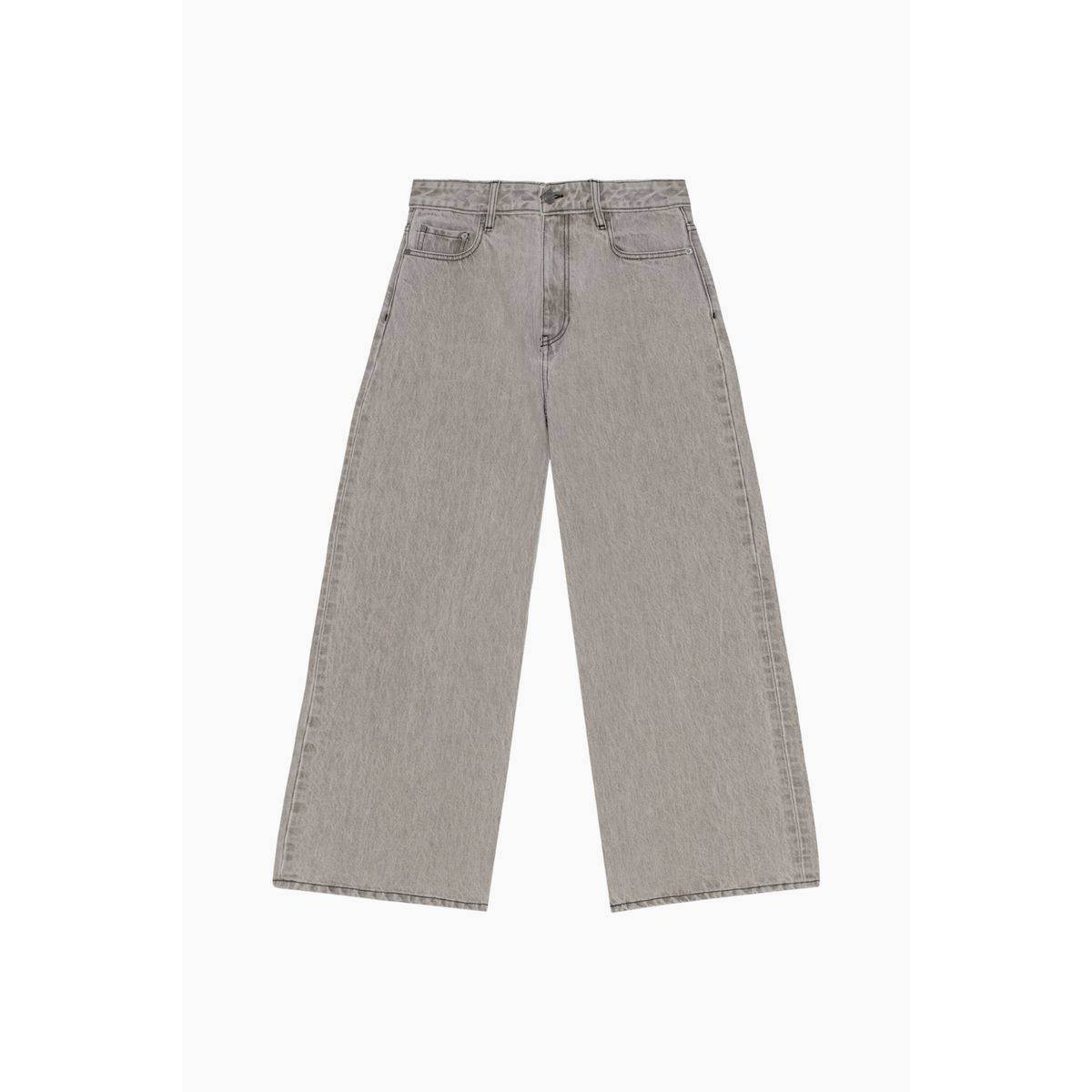 Future Denim Wide Jeans J1549 - Gray Quill - GANNI - Grå 26