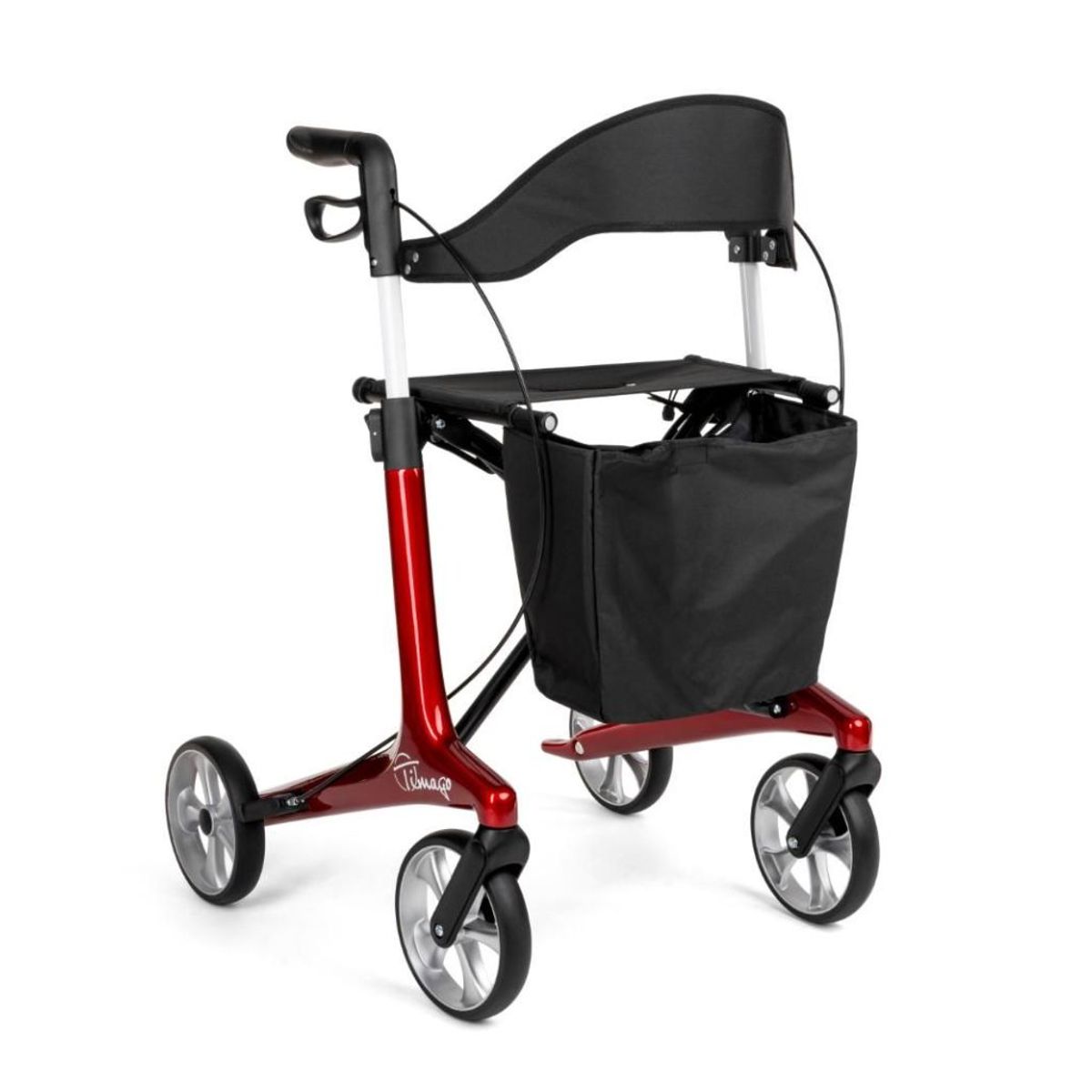 FUTURO ultralet kulfiberrollator 5,3 kg | TIMAGO - 5,3 kg, ULTRALET, foldbar