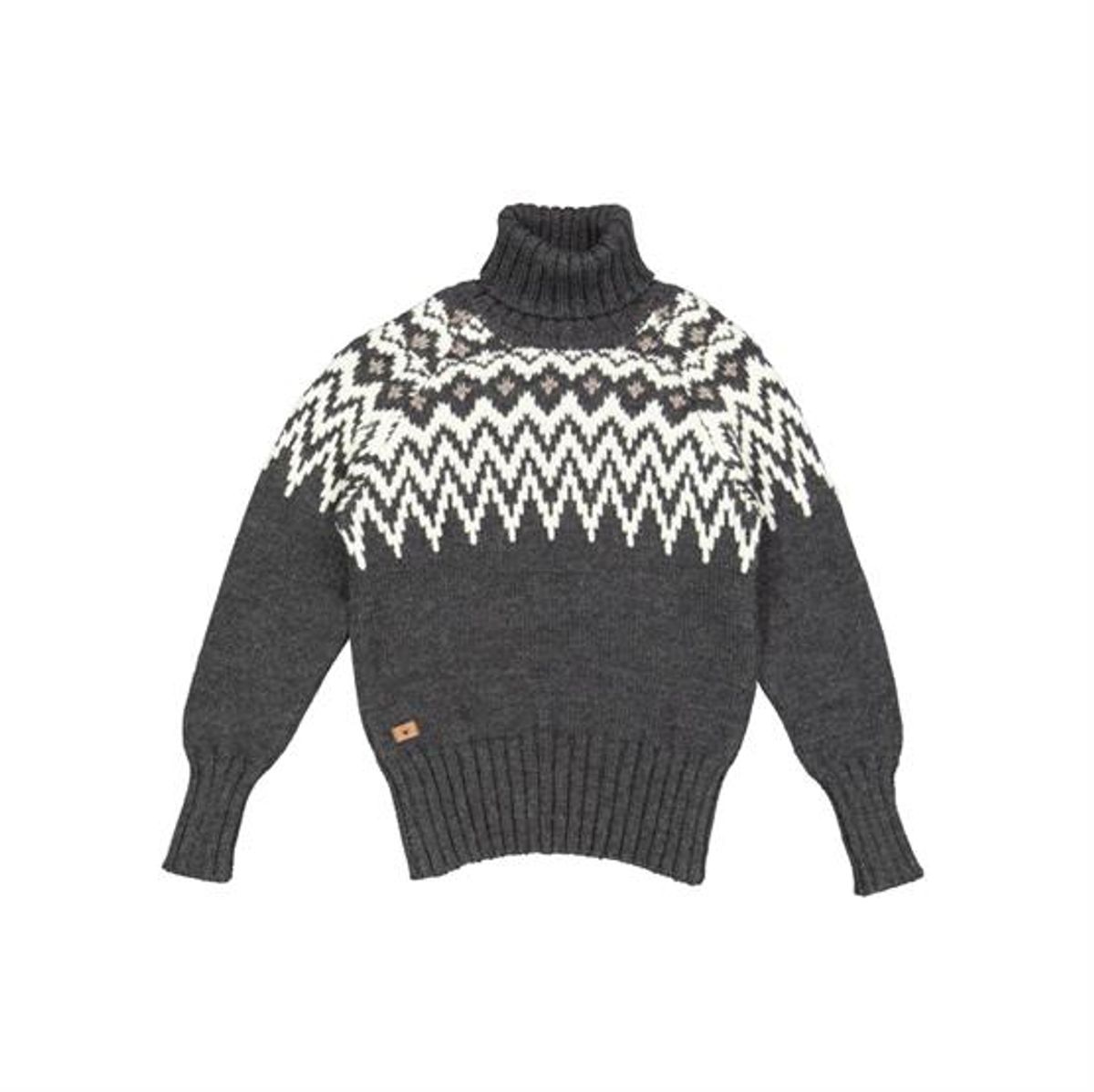 Fuza Wool Gavi Sweater, Coal