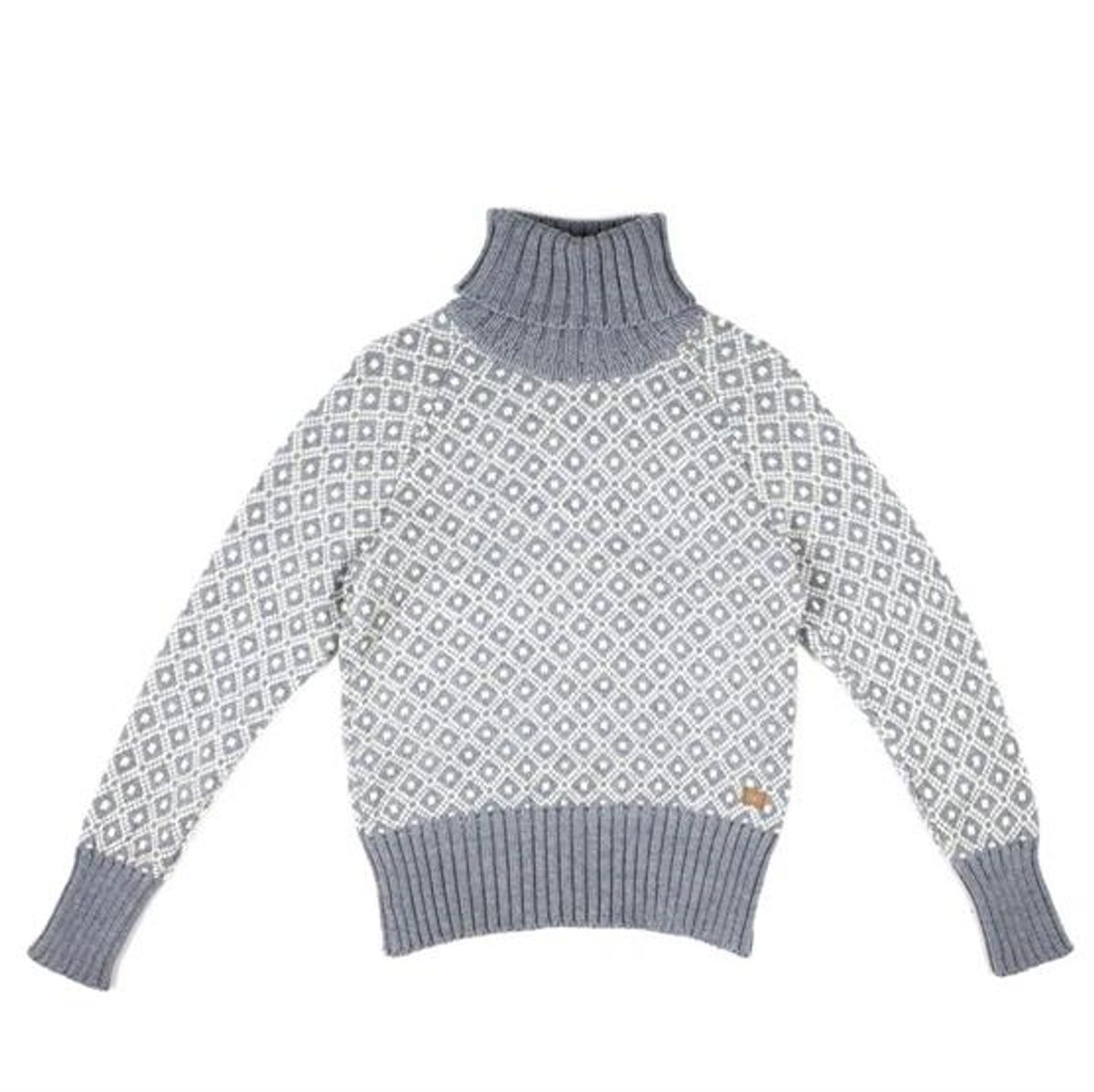 Fuza Wool Ladies Lila Sweater, Denim