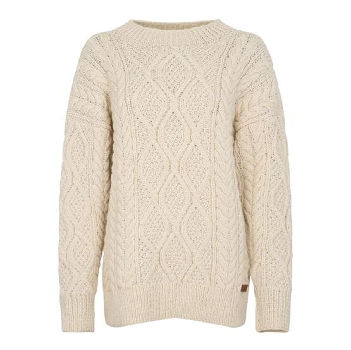 Fuza Wool Ladies Tilda Sweater, White