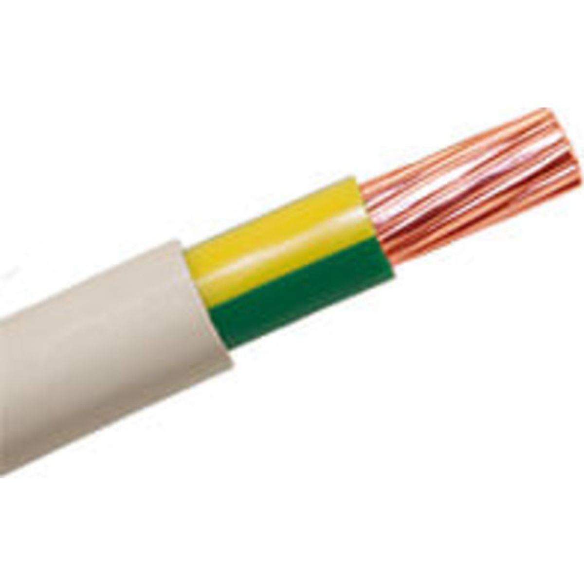 FXQ T500 kabel til jordspyd metervare, 1x6,0 mm²