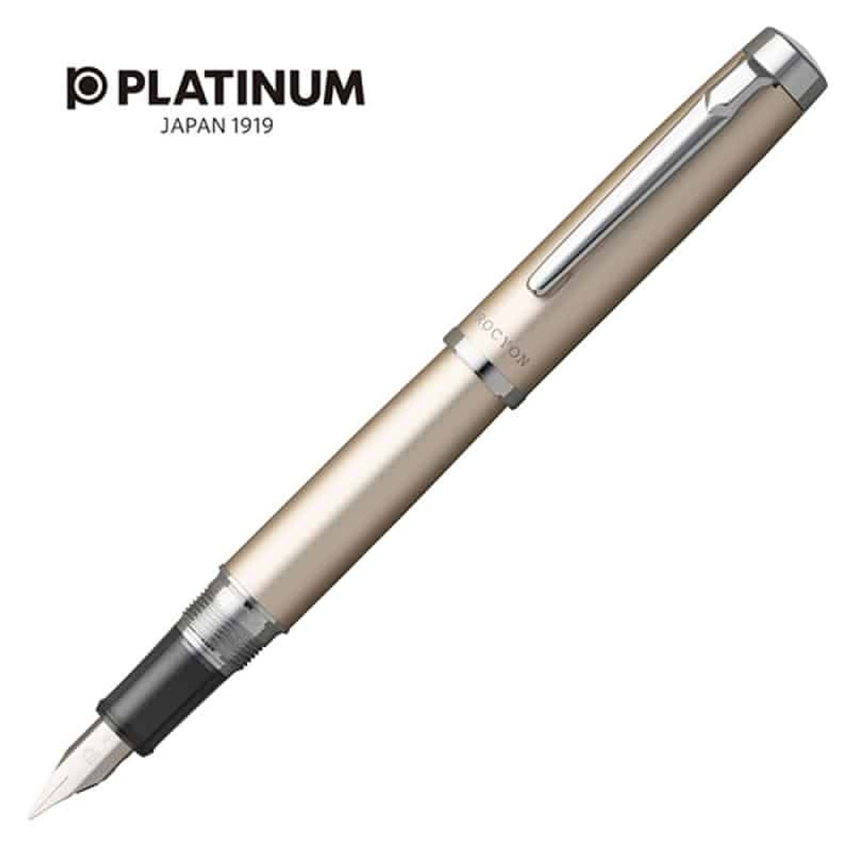 Fyldepen Platinum Procyon Champagne Gold M.