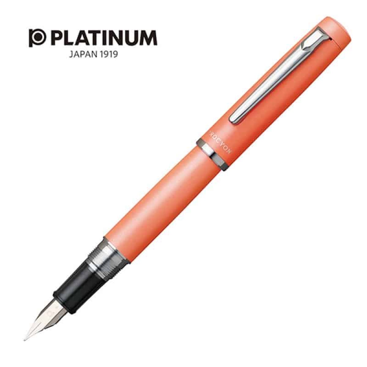 Fyldepen Platinum Procyon Persimmon Orange M.