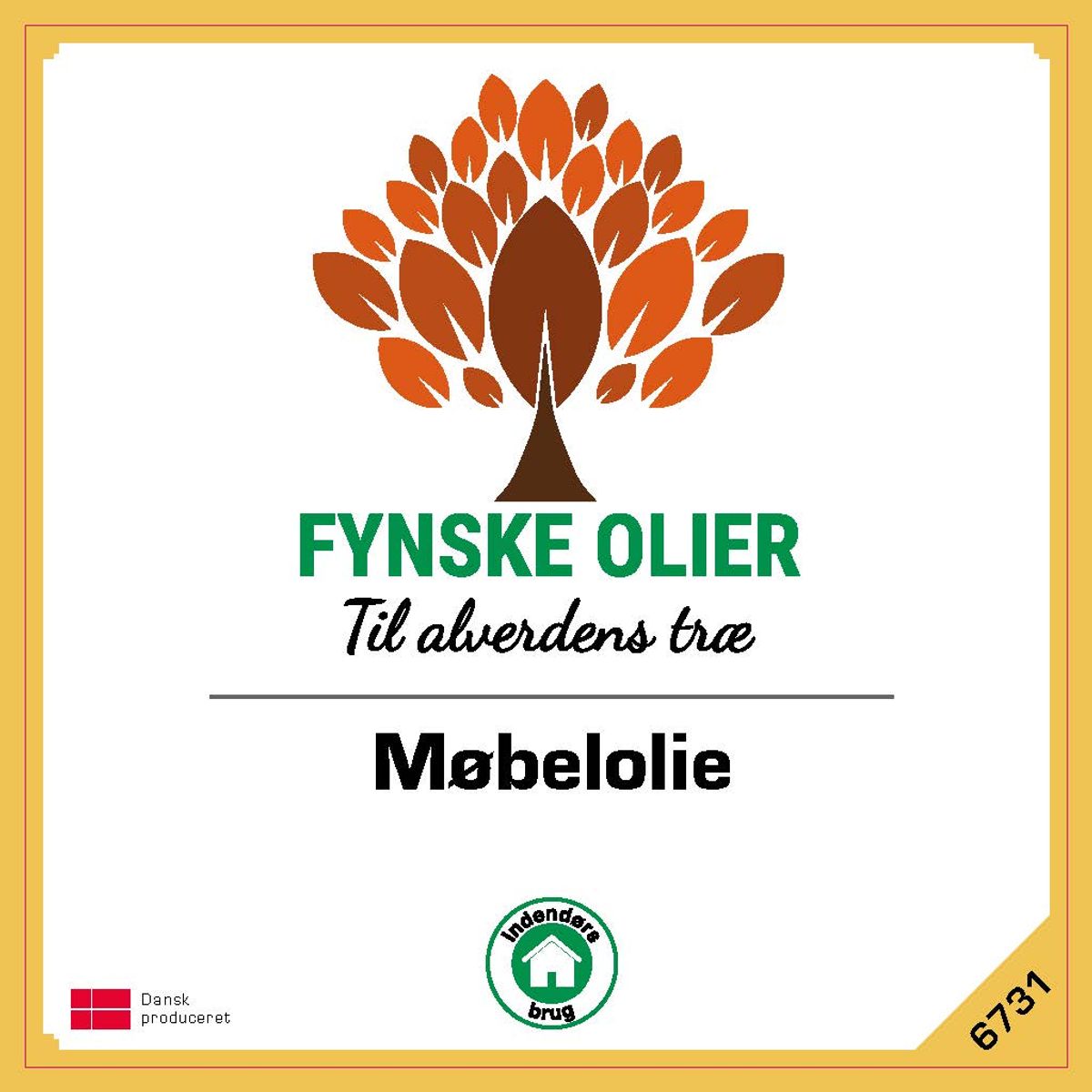 Fynske Olier Møbelolie 1 Liter 6731