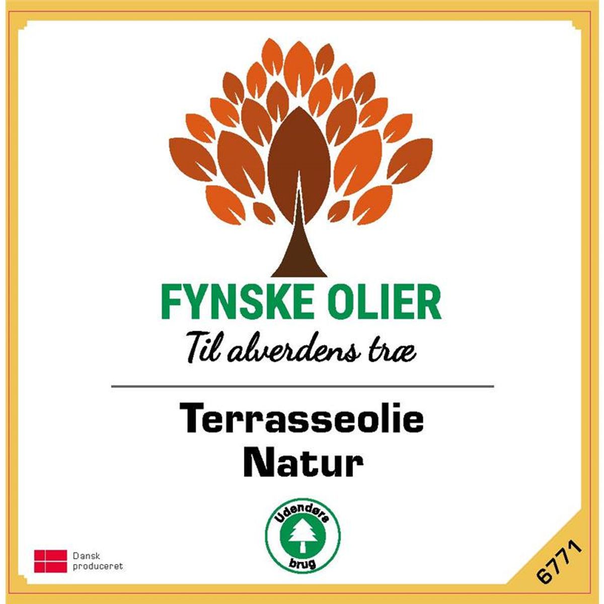 Fynske Olier Terrasseolie - Natur 1 Liter 6771