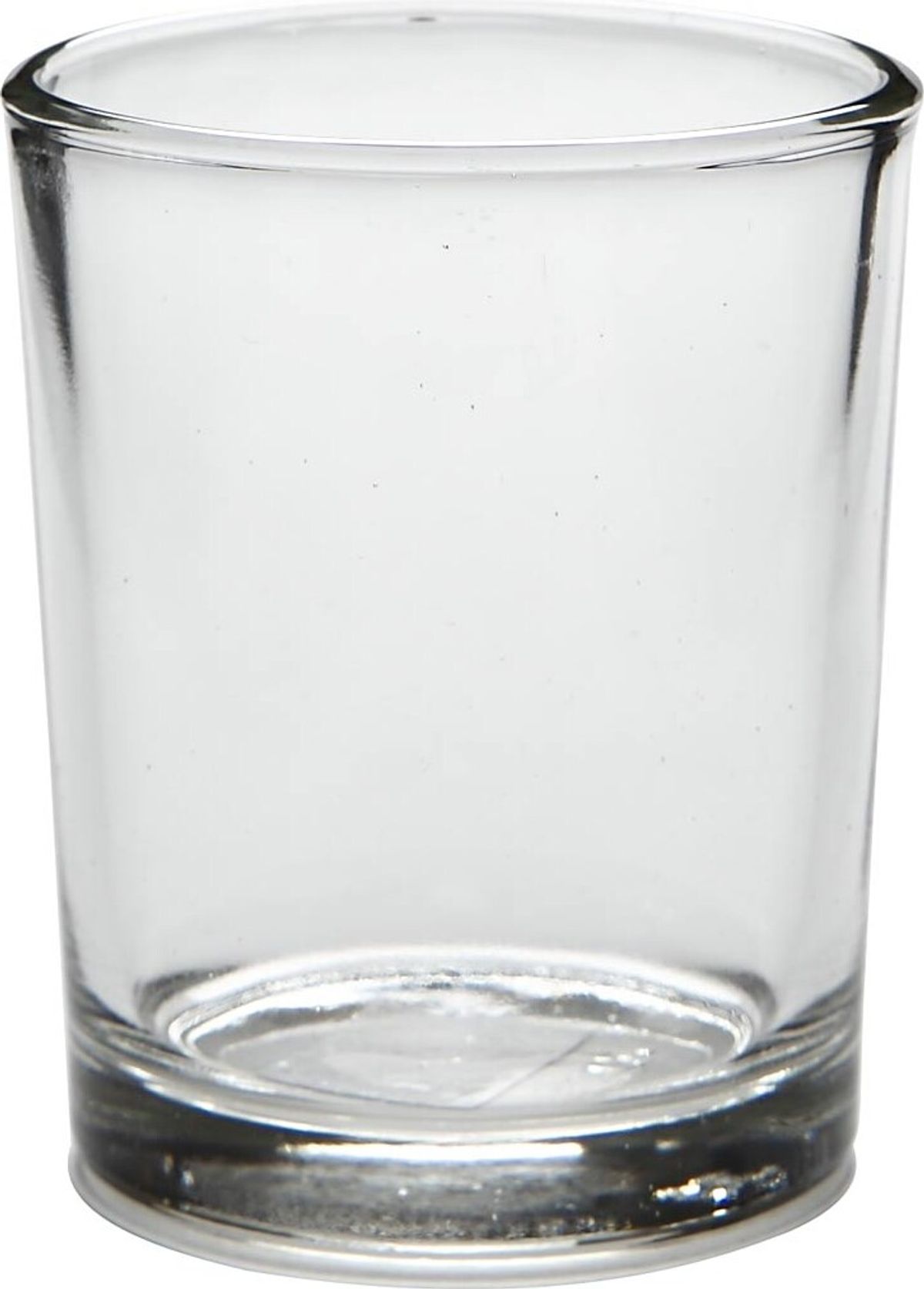 Fyrfadsstager I Glas - H 6,5 Cm - ø 4,5 Cm - 4 Stk