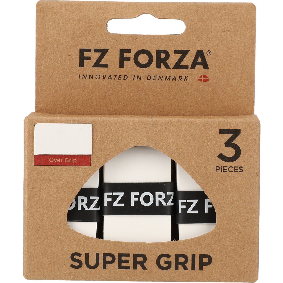 FZ Forza Super Grip (3-pak, hvid)