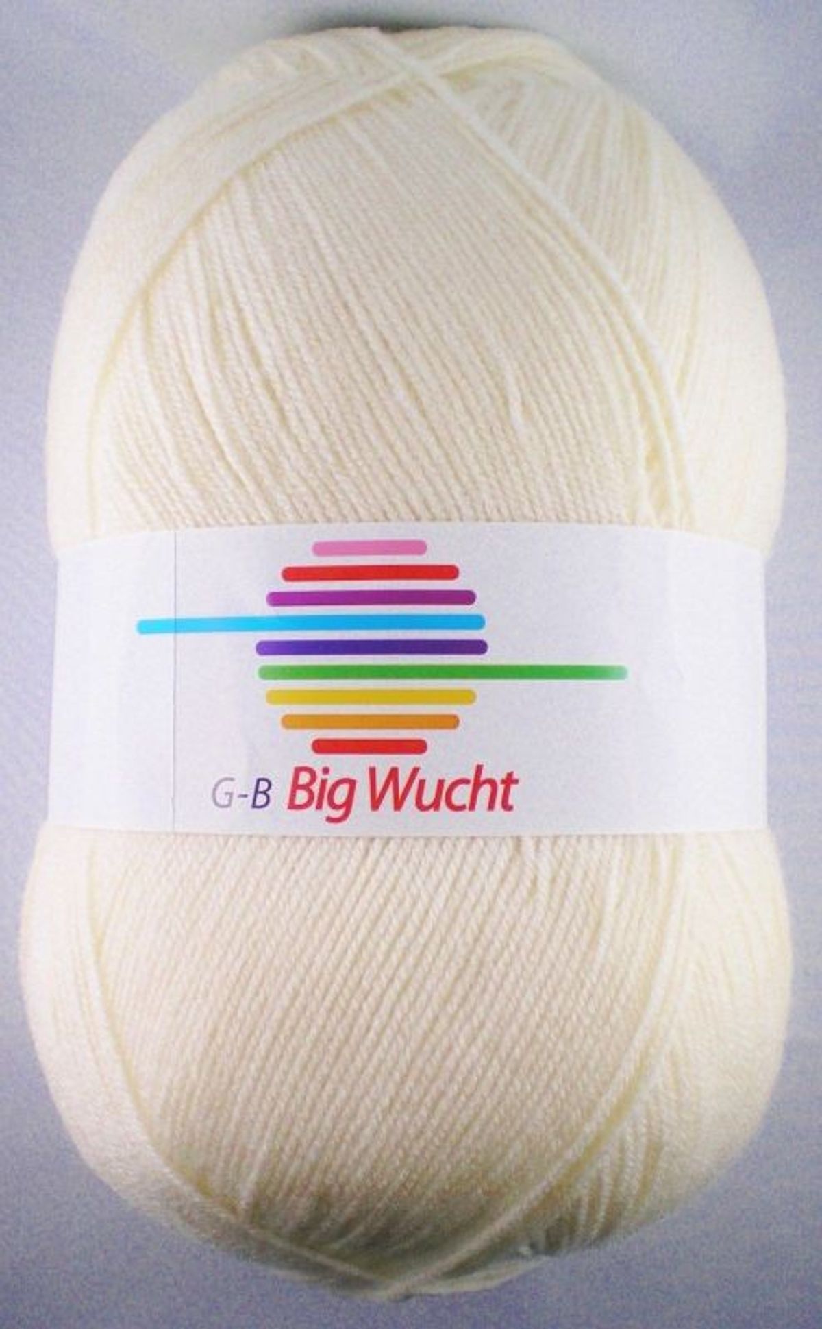 G-B Big Wucht - 1440 Natur, Akrylgarn, fra G-B Garn