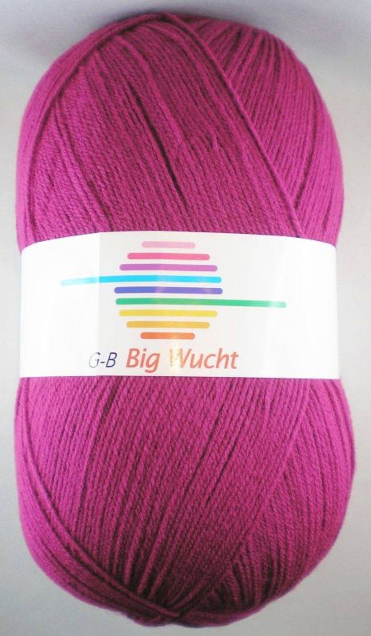 G-B Big Wucht - 2240 Fuchsia, Akrylgarn, fra G-B Garn