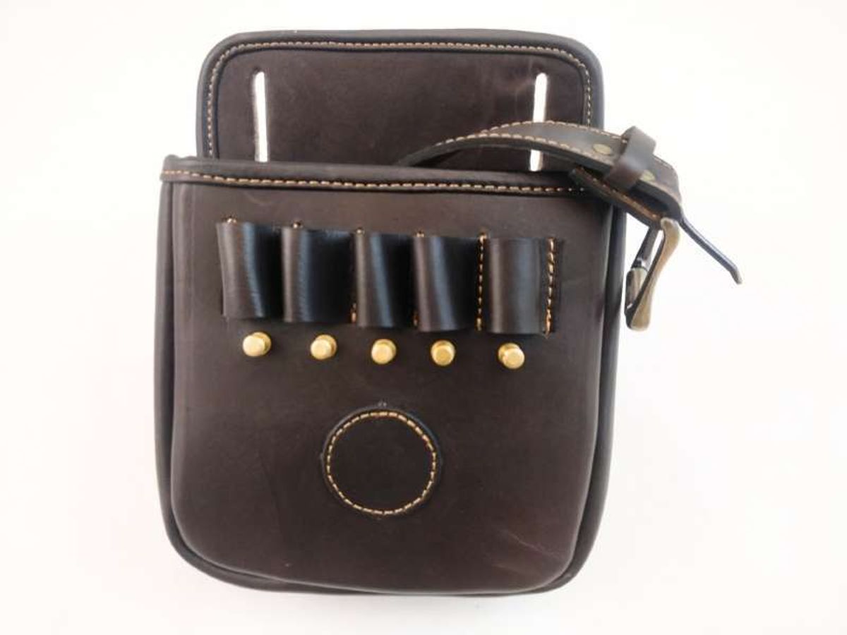 G&G Cartridge Pouch Quick Load Mørkebrun