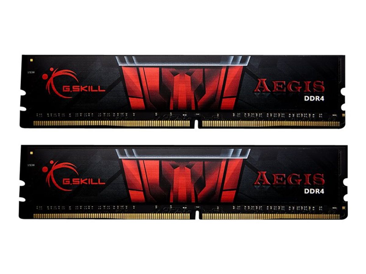 G.Skill AEGIS DDR4 16GB kit 2400MHz CL17 Ikke-ECC