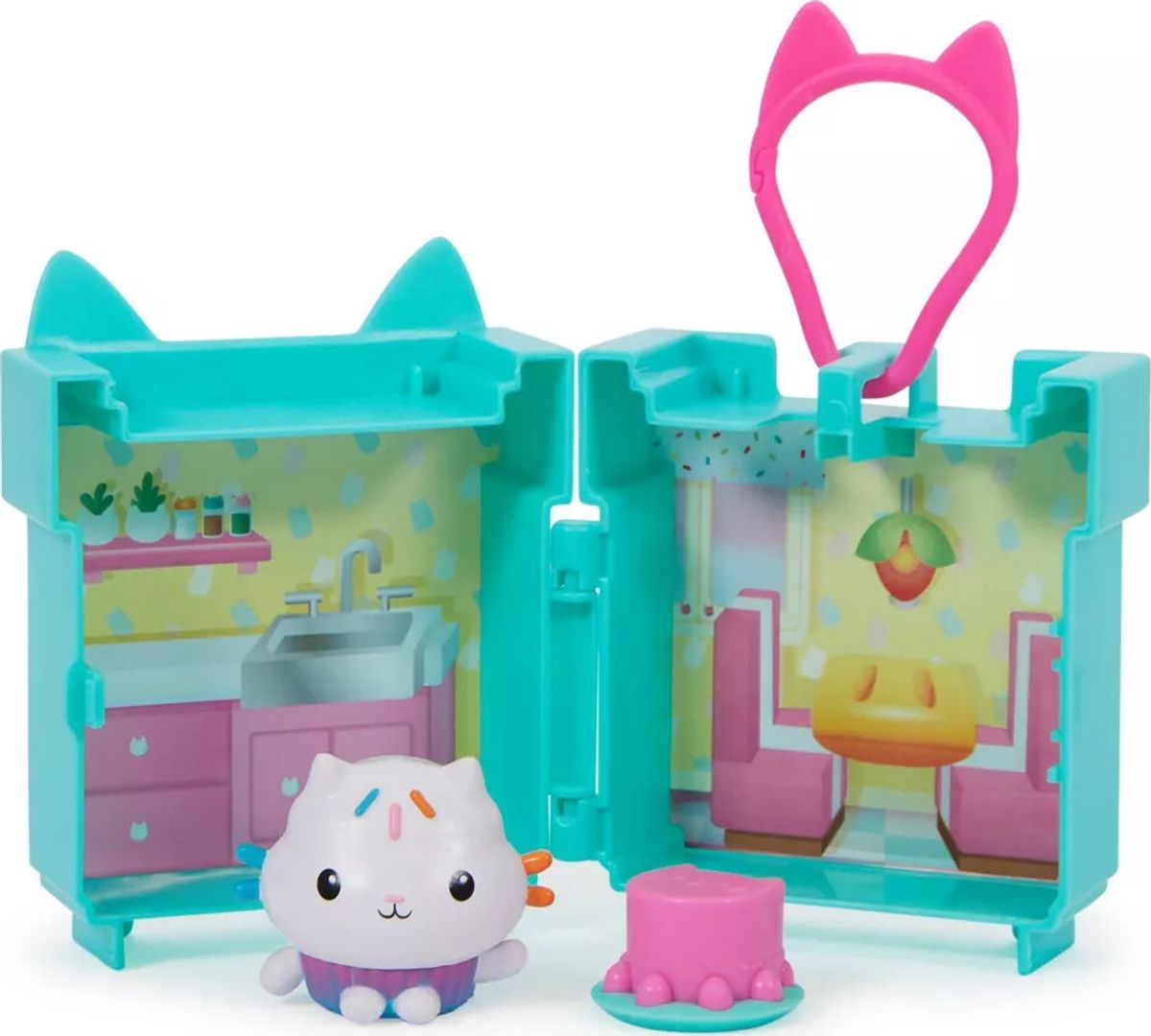 Gabby's Dollhouse - Mini Clip On Playset - Cakeycat