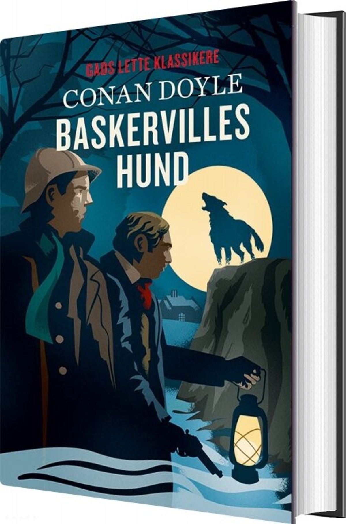 Gads Lette Klassikere: Baskervilles Hund - Arthur Conan Doyle - Bog