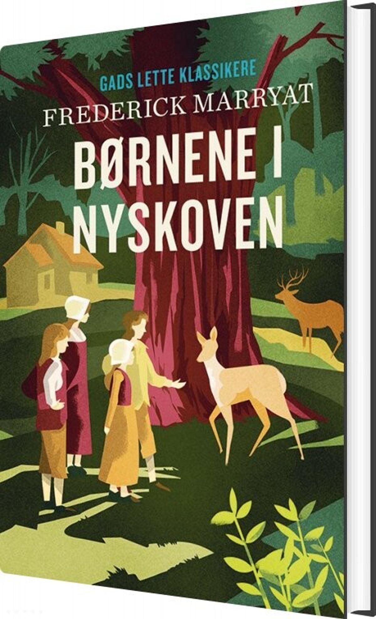 Gads Lette Klassikere: Børnene I Nyskoven - Frederick Marryat - Bog