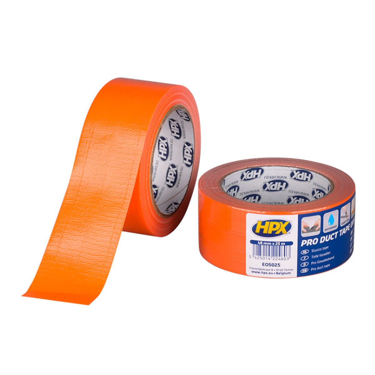 Gaffatape 48mm x 25m orange