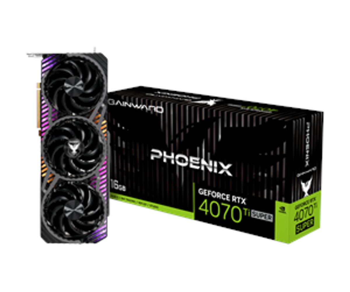 Gainward GeForce RTX 4070 Ti SUPER Phoenix - 16GB GDDR6X RAM - Grafikkort