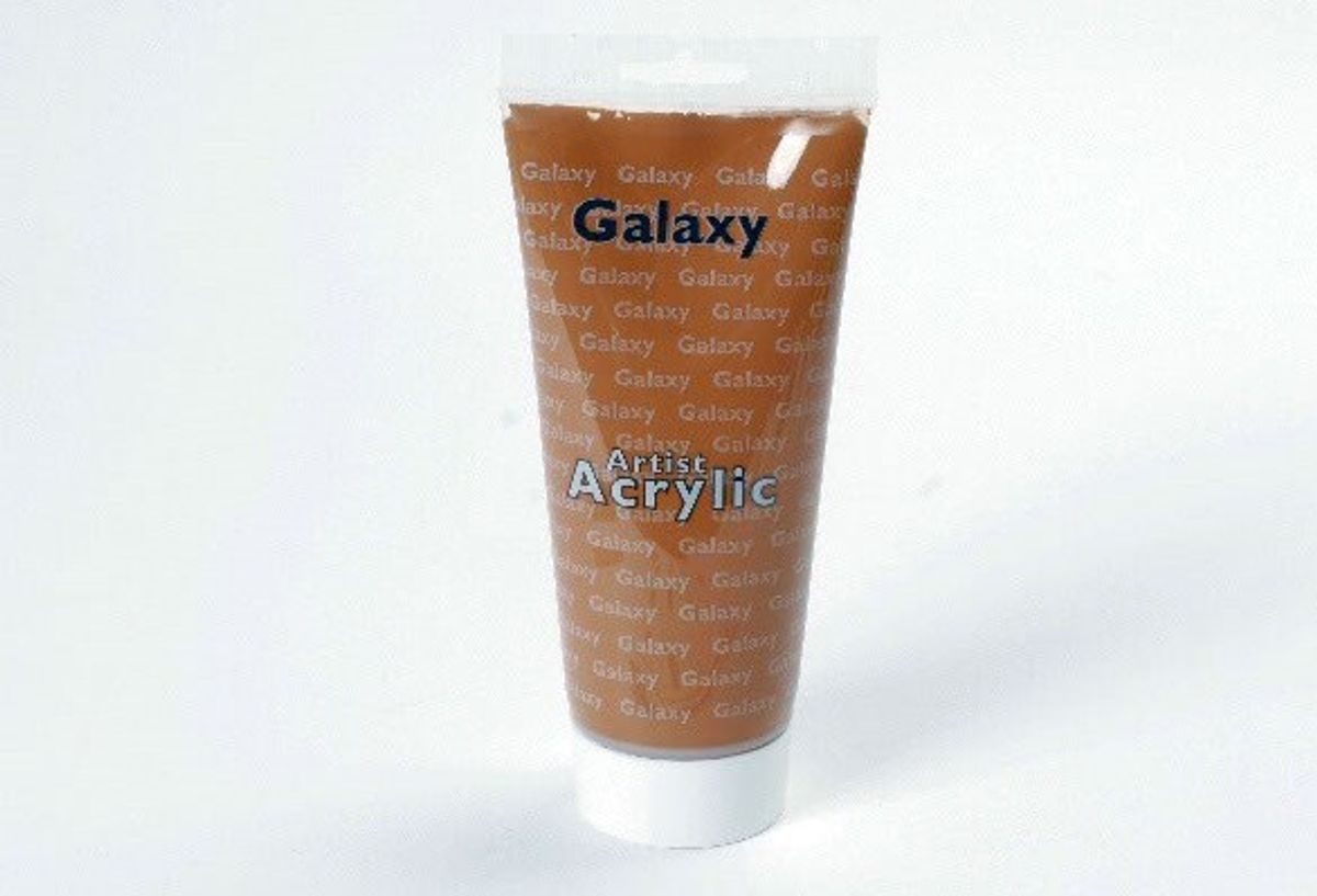 Galaxy - Artist Acrylic - 200 Ml - Raw Sienna - Ac 05