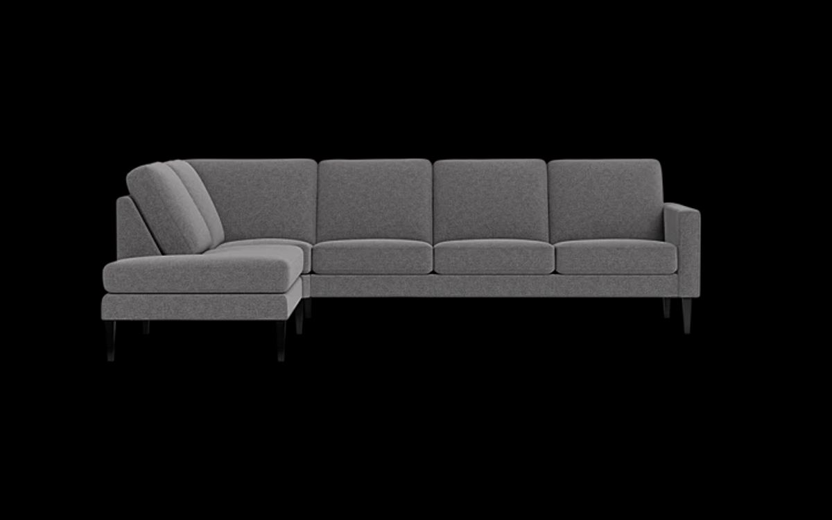 Galaxy sofa med open end