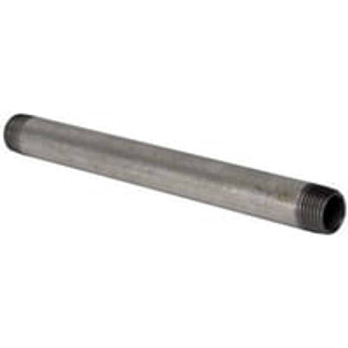 Galvaniseret nippelrr, ?1" x ?1", 500 mm lang