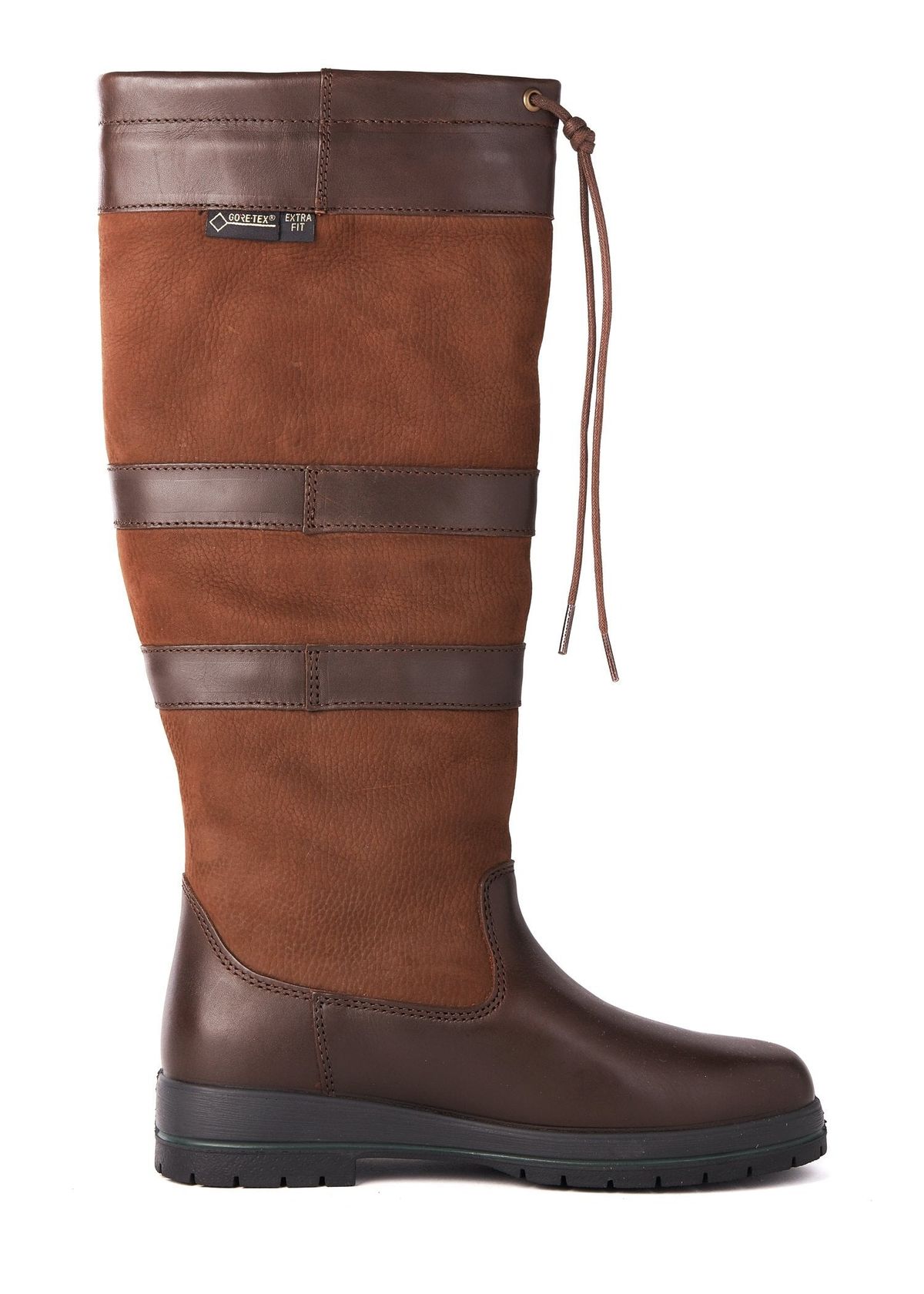 Galway ExtraFit læderstøvle, Walnut brun - 35