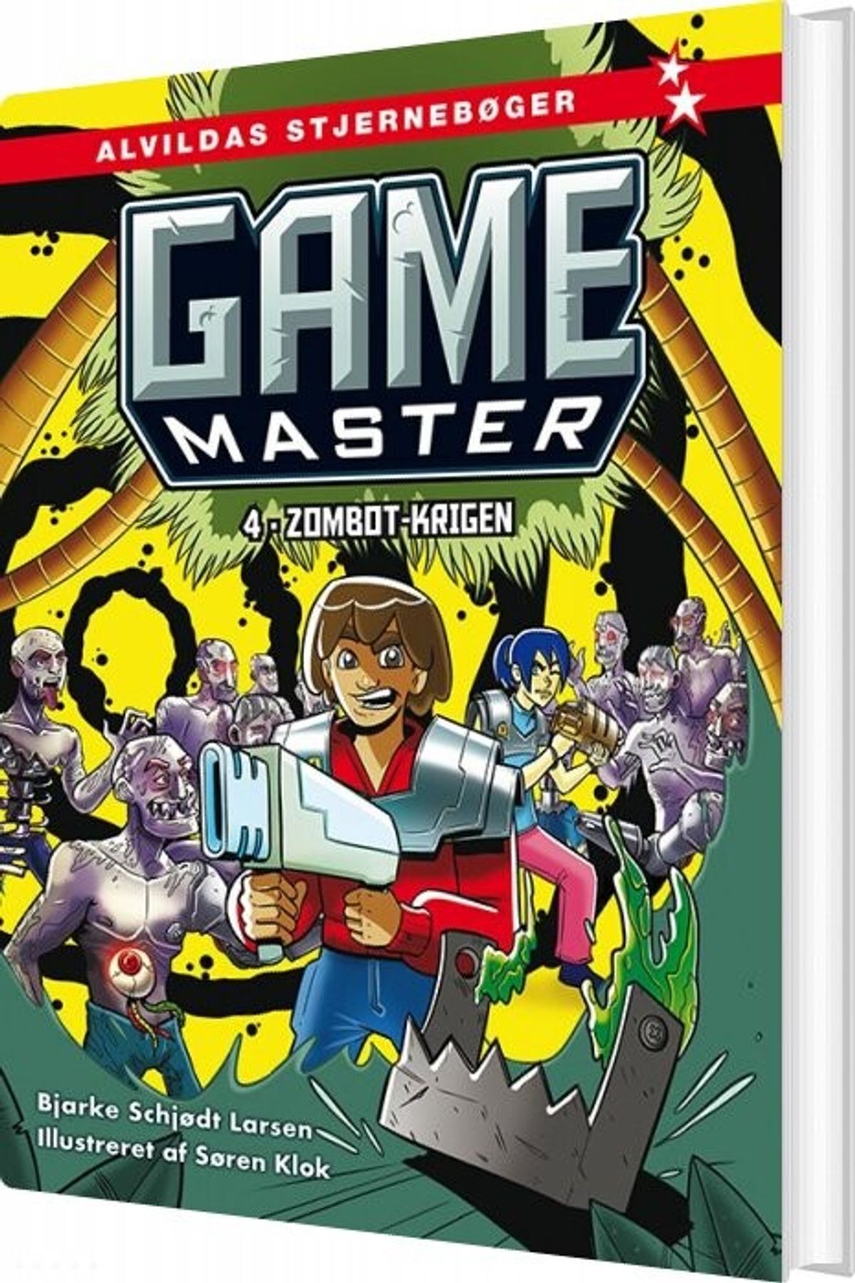 Game Master 4: Zombot-krigen - Bjarke Schjødt Larsen - Bog