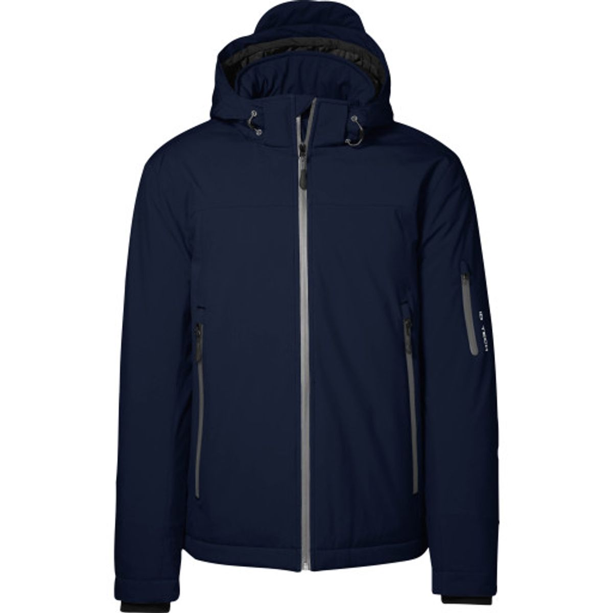 GAME vintersoftshelljakke med 2 stiklommer, navy, 0898, str. 3XL