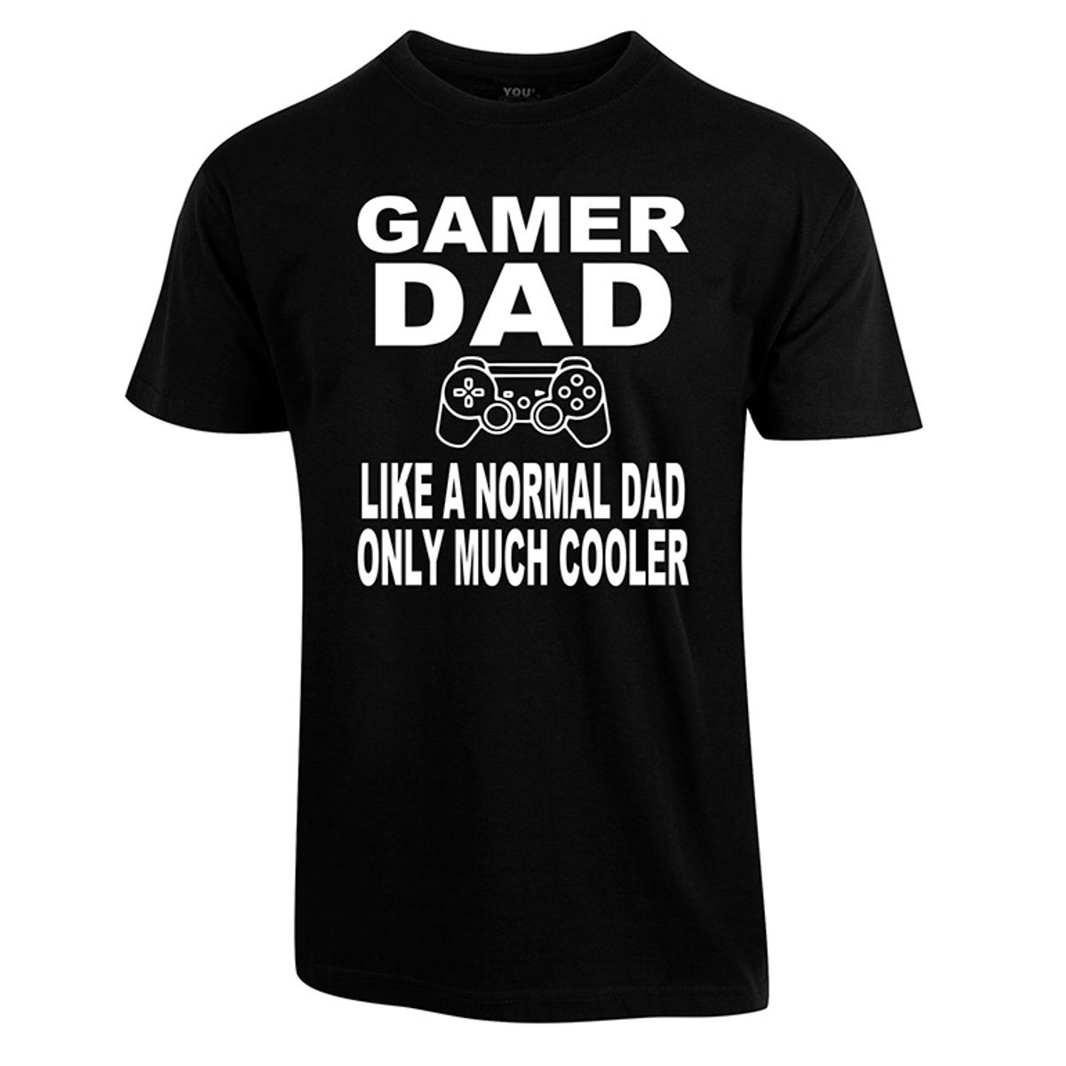 Gamer dad t-shirt - Sort