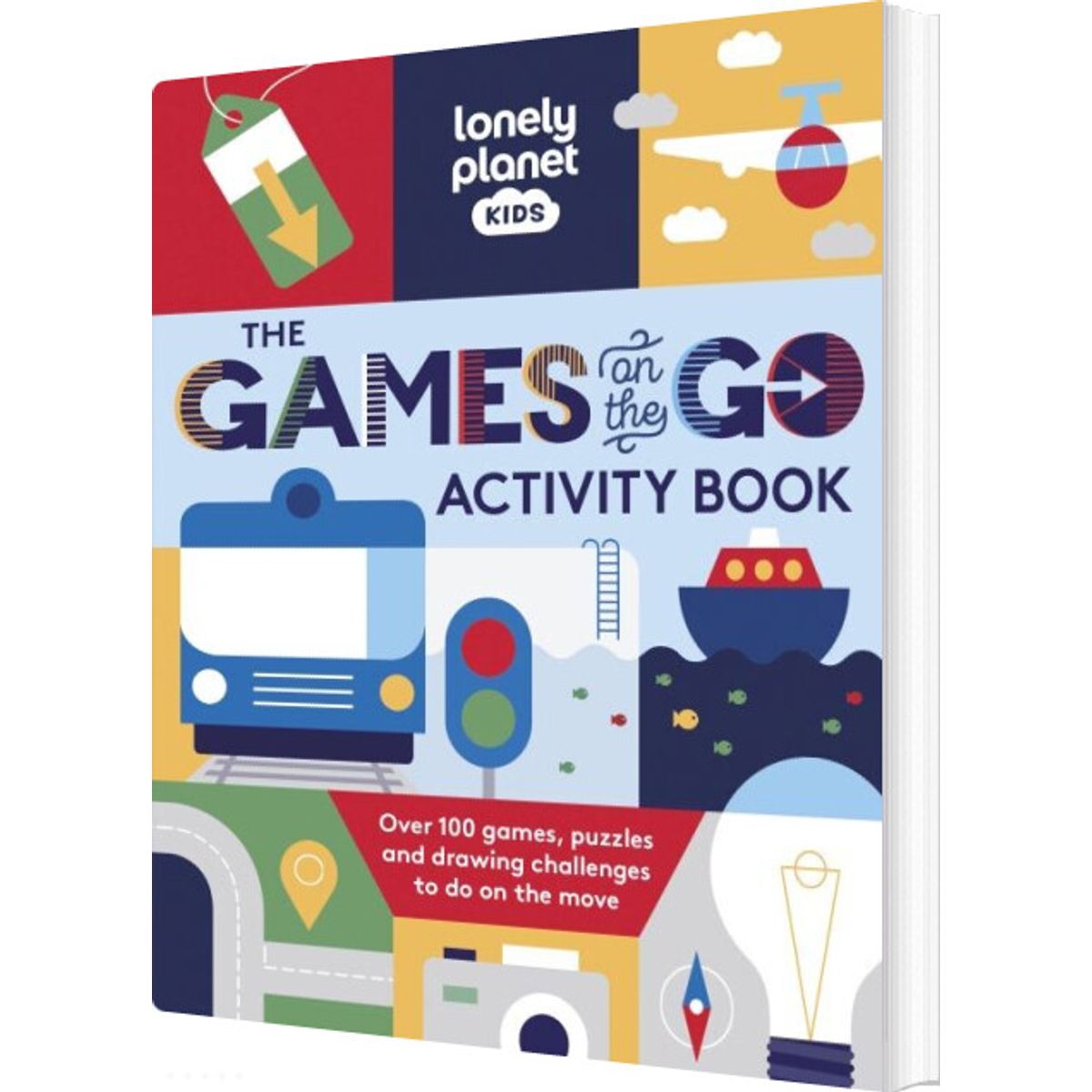 Games On The Go Activity Book - Lonely Planet - English Book