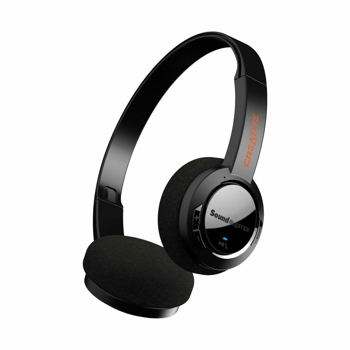 Gaming headset med mikrofon Creative Technology Sound Blaster JAM V2 Sort