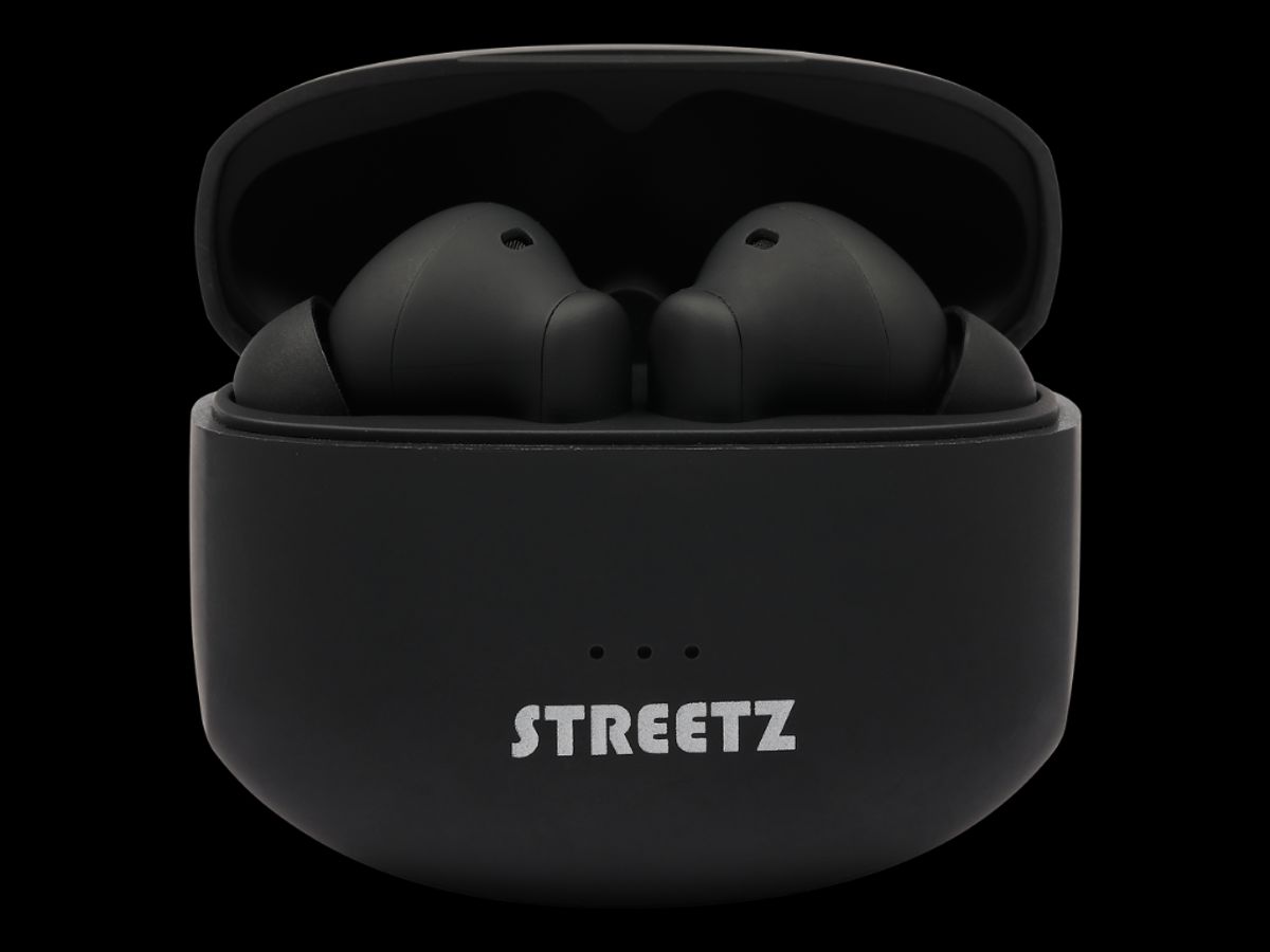 Gaming Headset Streetz T500 WL Stereo Earbuds mat Sort