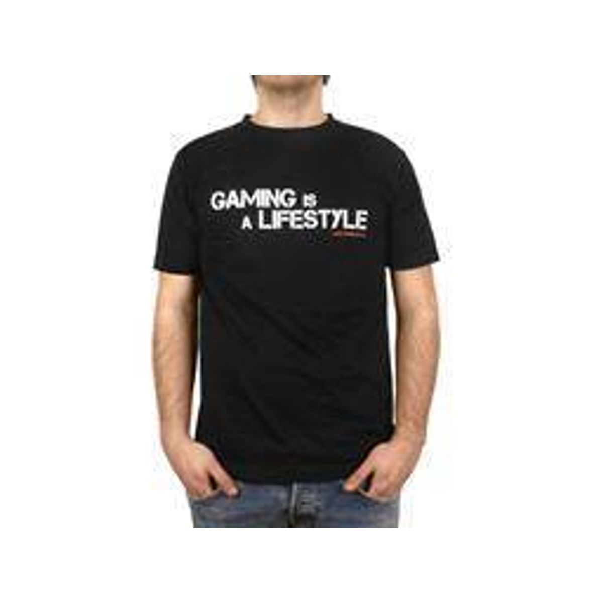 Gaming is a lifestyle T-shirt Sort (M)