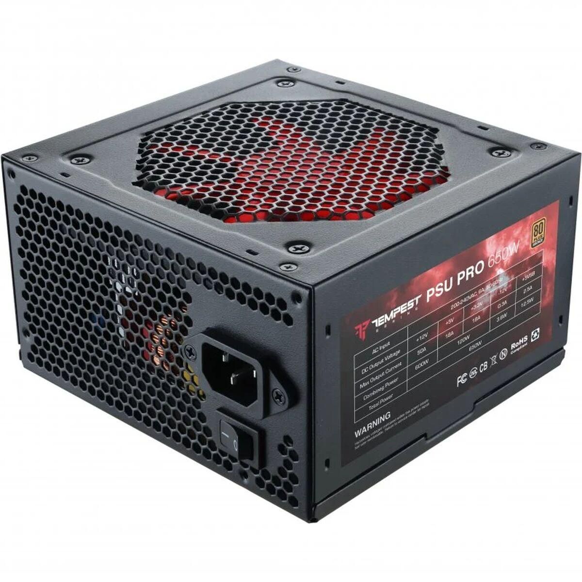 Gaming Strømforsyning Tempest PSU PRO 650W