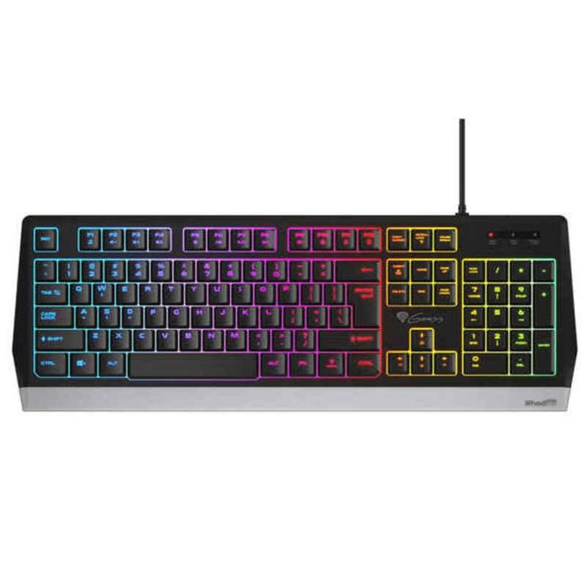 Gaming-tastatur Genesis NKG-1529 RGB Sort