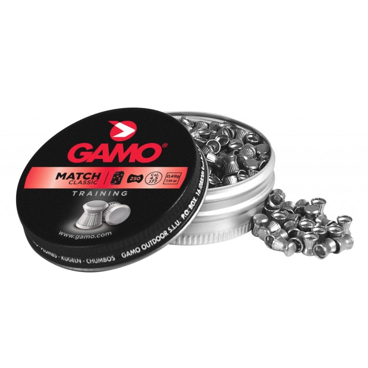 Gamo Match 500 stk, 4,5mm(.177)