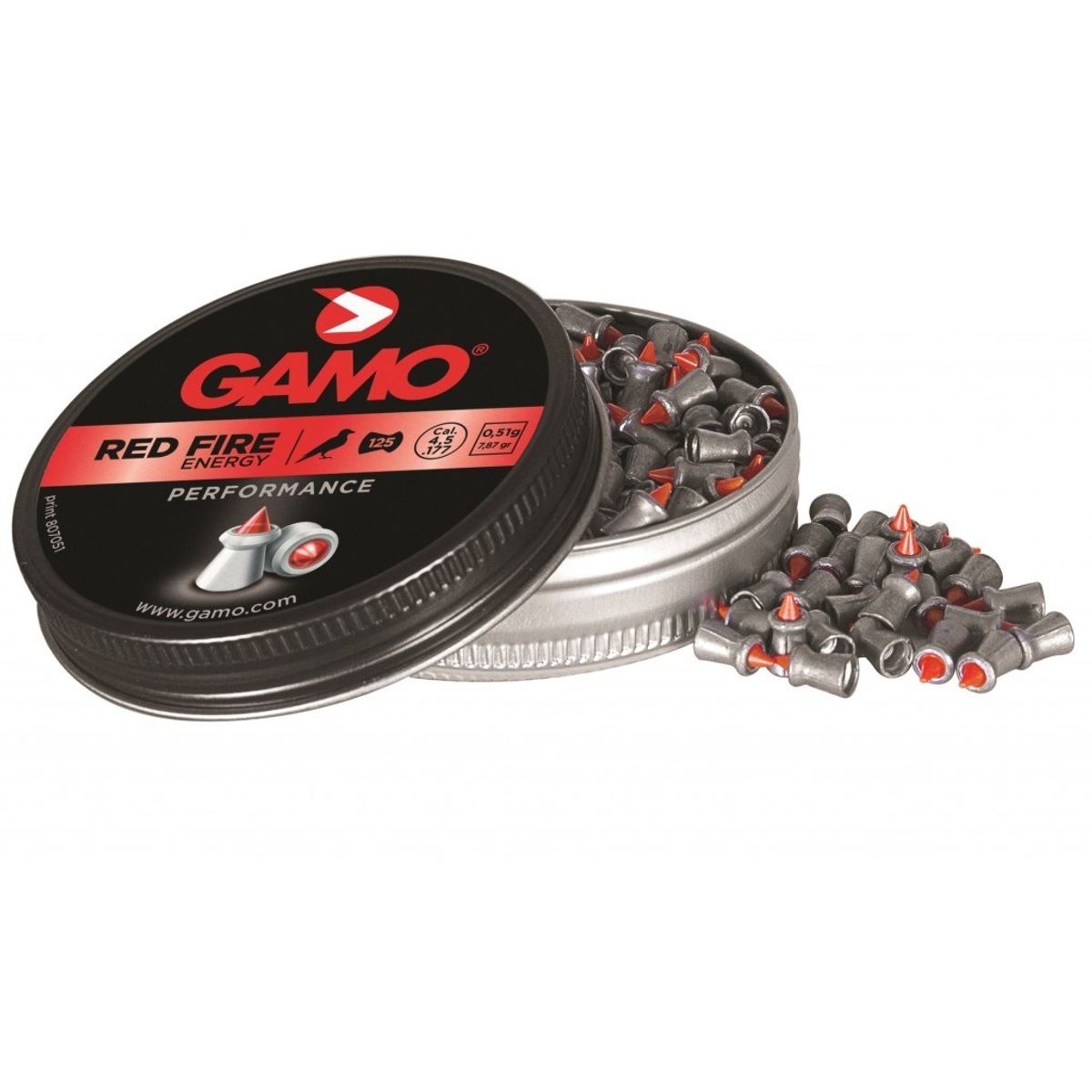 Gamo Red Fire, 125stk, 4,5mm(.177)