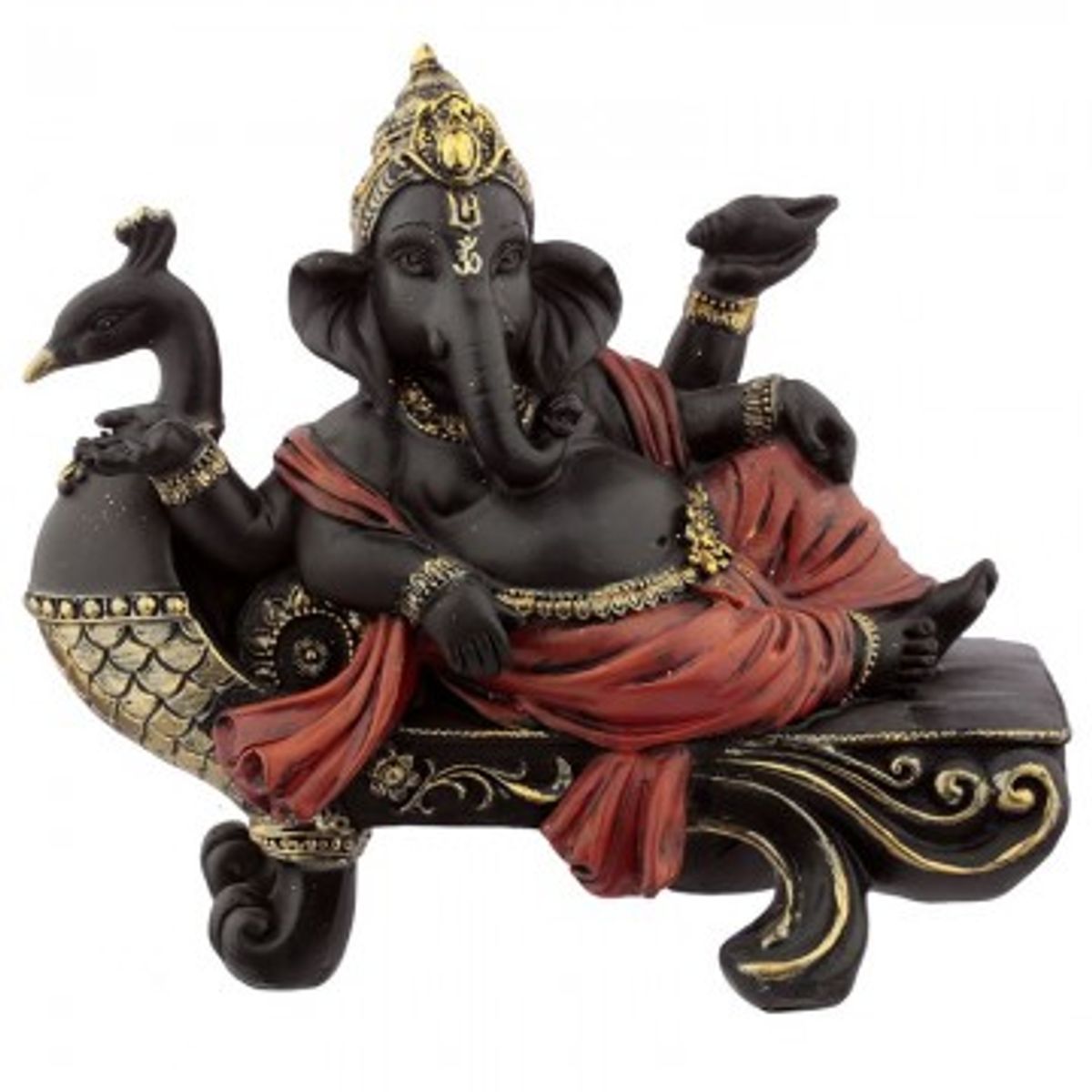 Ganesha på på fugle bænk - Ganesha - GodKarmaShop