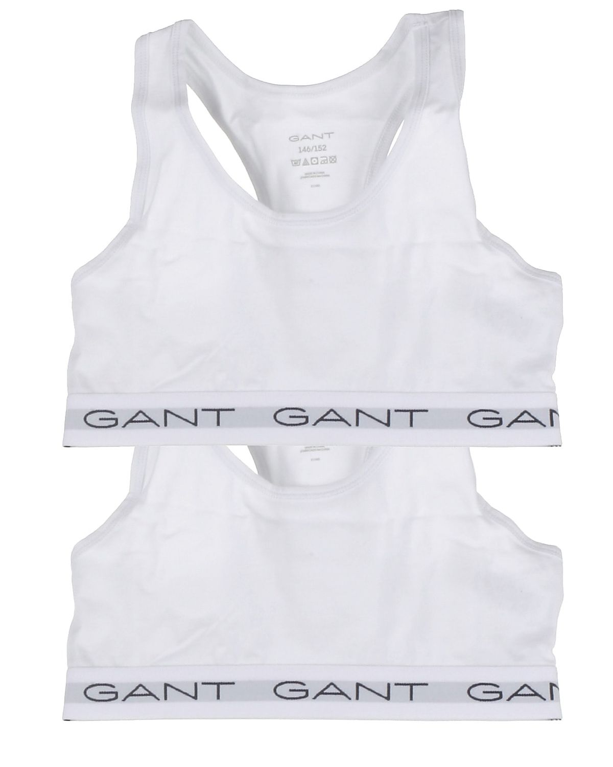 Gant 2-pak toppe, white - 152 - 146/152