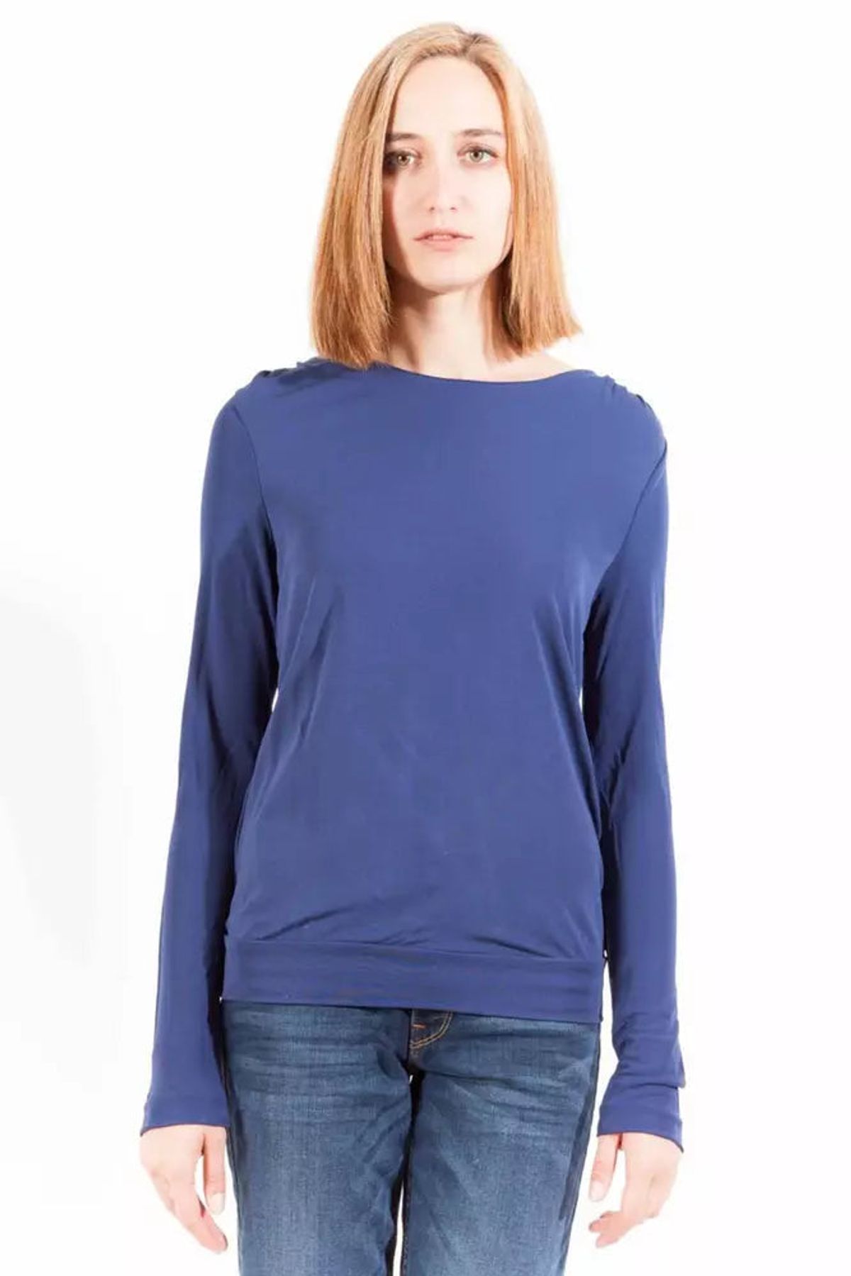 Gant Blå Viscose Tops & T-Shirt