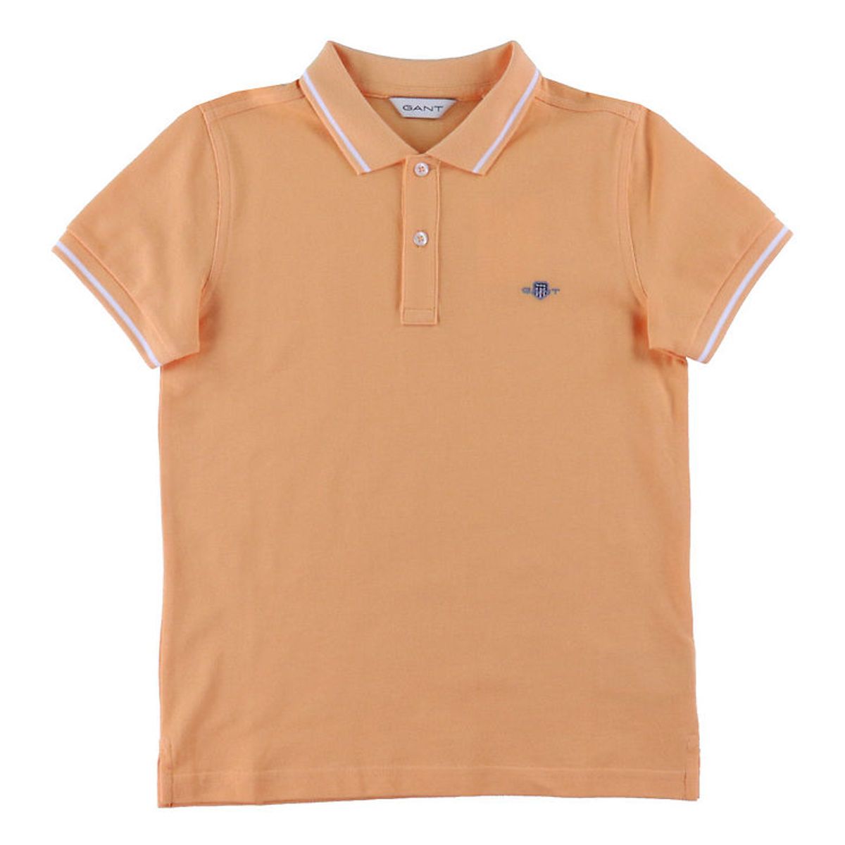 GANT Polo - Shield - Coral Apricot