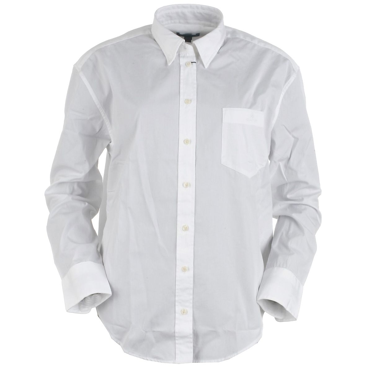 Gant skjorte l/s, Poplin, white - 164 - 158/164