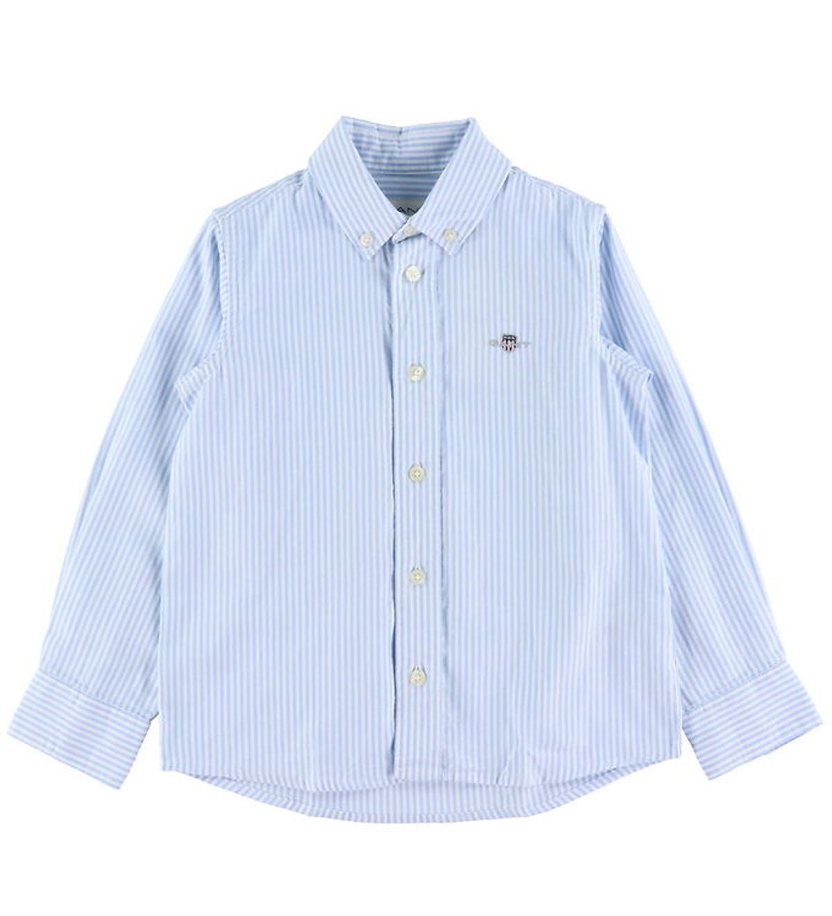 GANT Skjorte - Oxford - Capri Blue