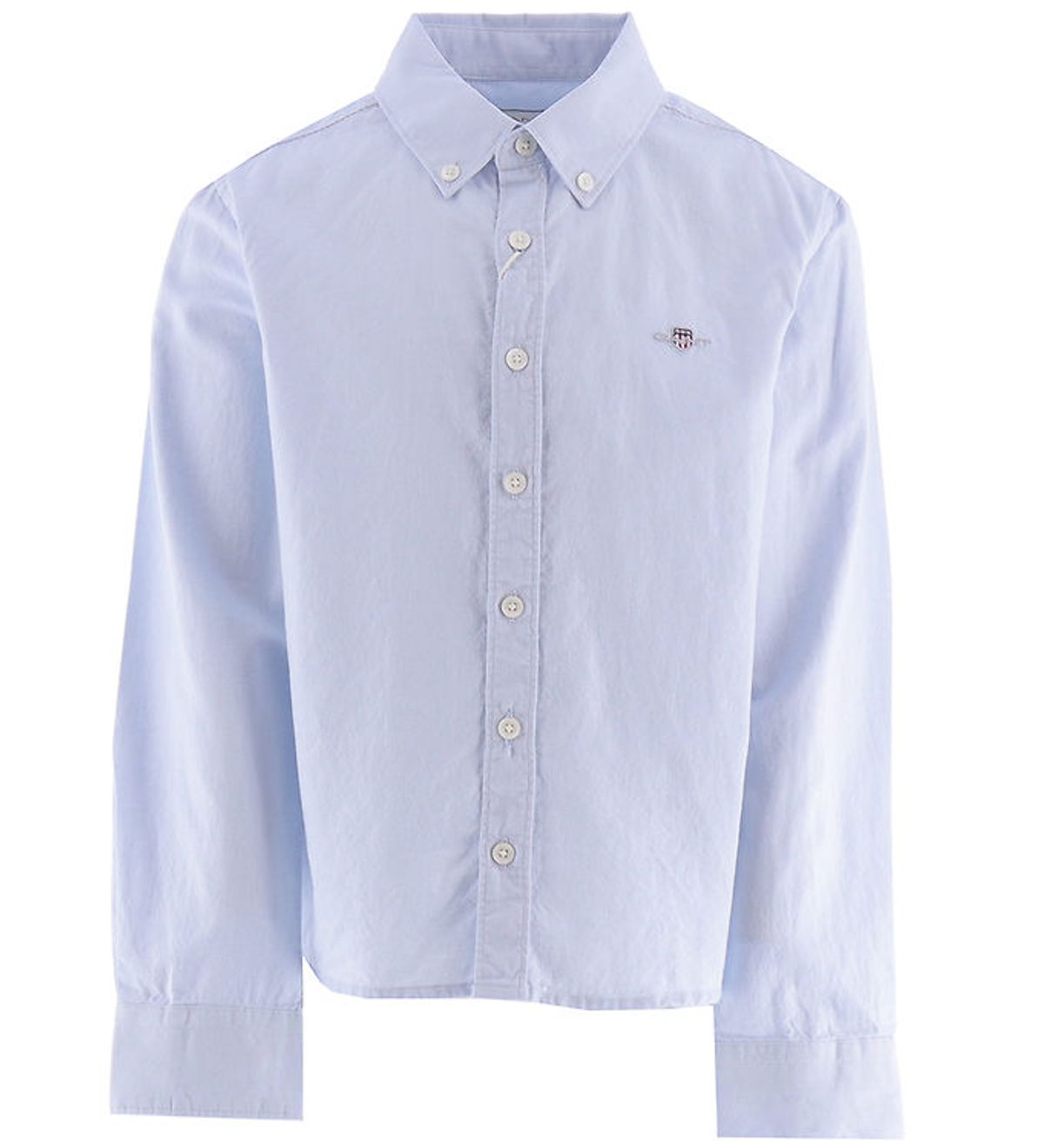 GANT Skjorte - Shield Oxford - Capri Blue