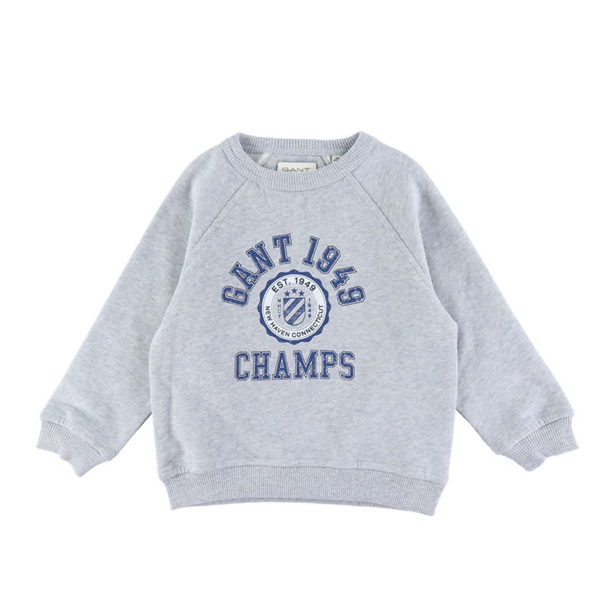 GANT Sweatshirt - 1949 Raglan - Light Grey Melange