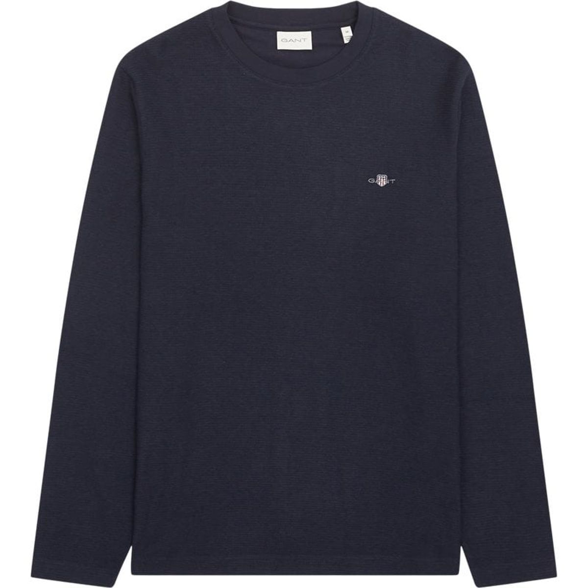 Gant - Textured Langærmet T-shirt