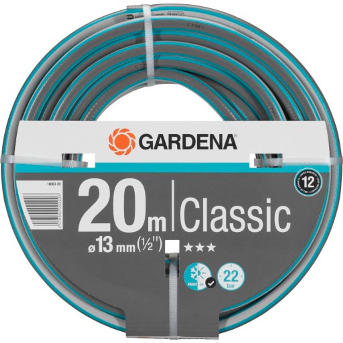 Gardena Classic haveslange, 1/2", 20 meter