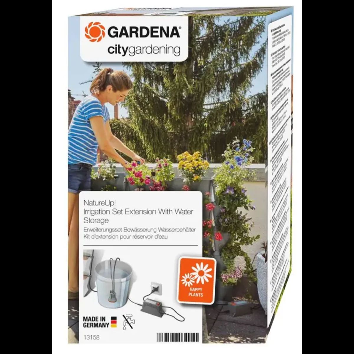 Gardena Natureup! Lodret Vægbeslag - 13162-20